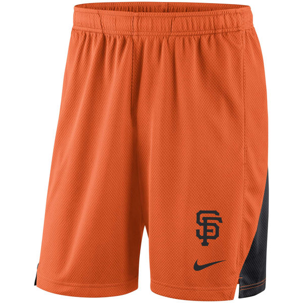Men's San Francisco Giants Orange Franchise Performance Shorts